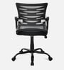 Giza Plus Mid Back Breathable Mesh Ergonomic Chair In Black Colour