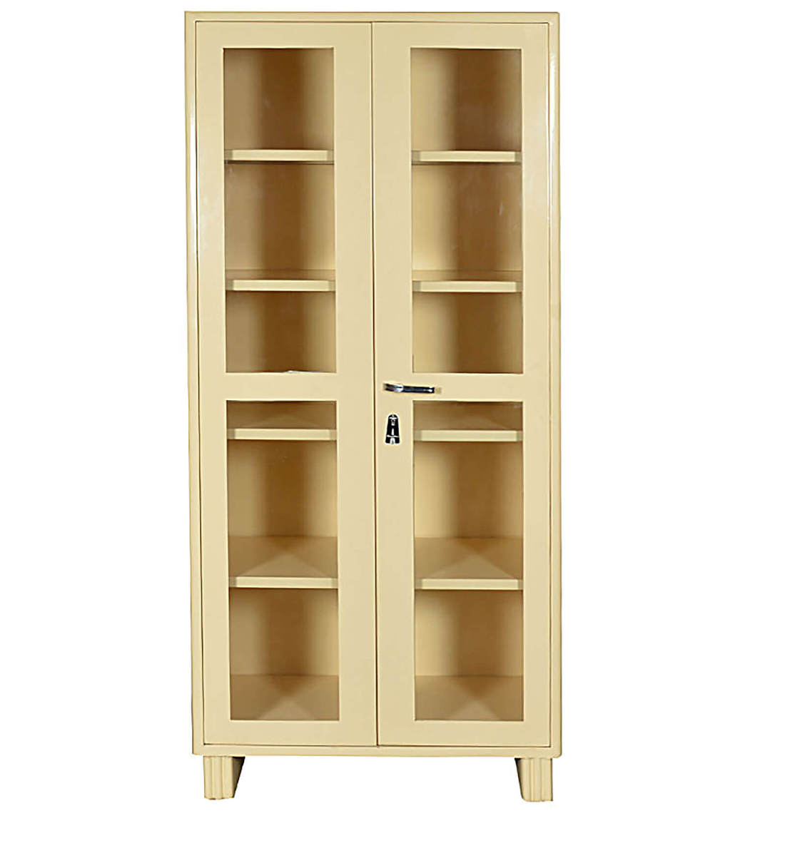 Buy Glass Door Office Cupboard by Arvind Furniture Online File