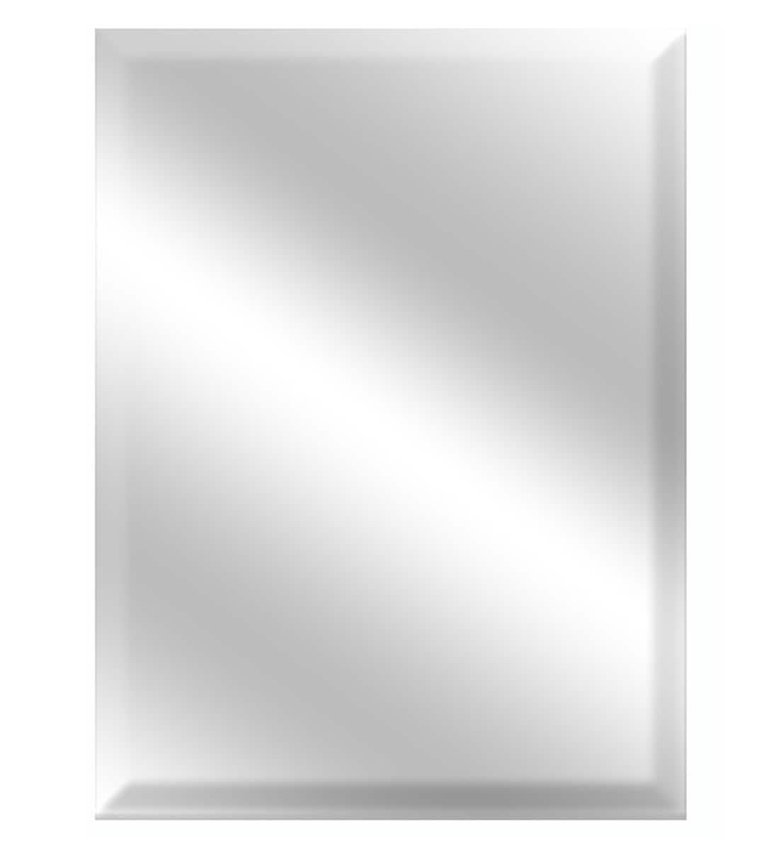 Buy Glass Rectangle Wall Mirror in Transparent colour by Elegant Arts