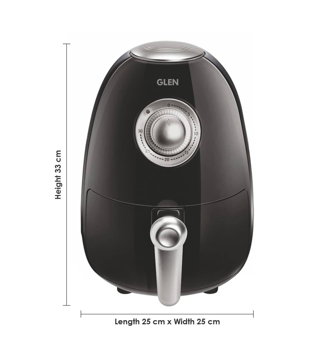 Buy Glen 2 L 800W Air Fryer (Model NoGL3045) Online Electric Fryers