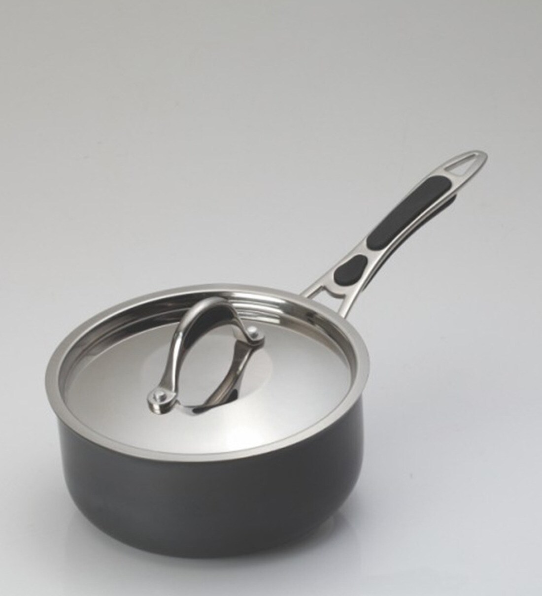 Buy Hard Anodized Sauce Pan by Glen Alda 1 Ltr Online Discontinued