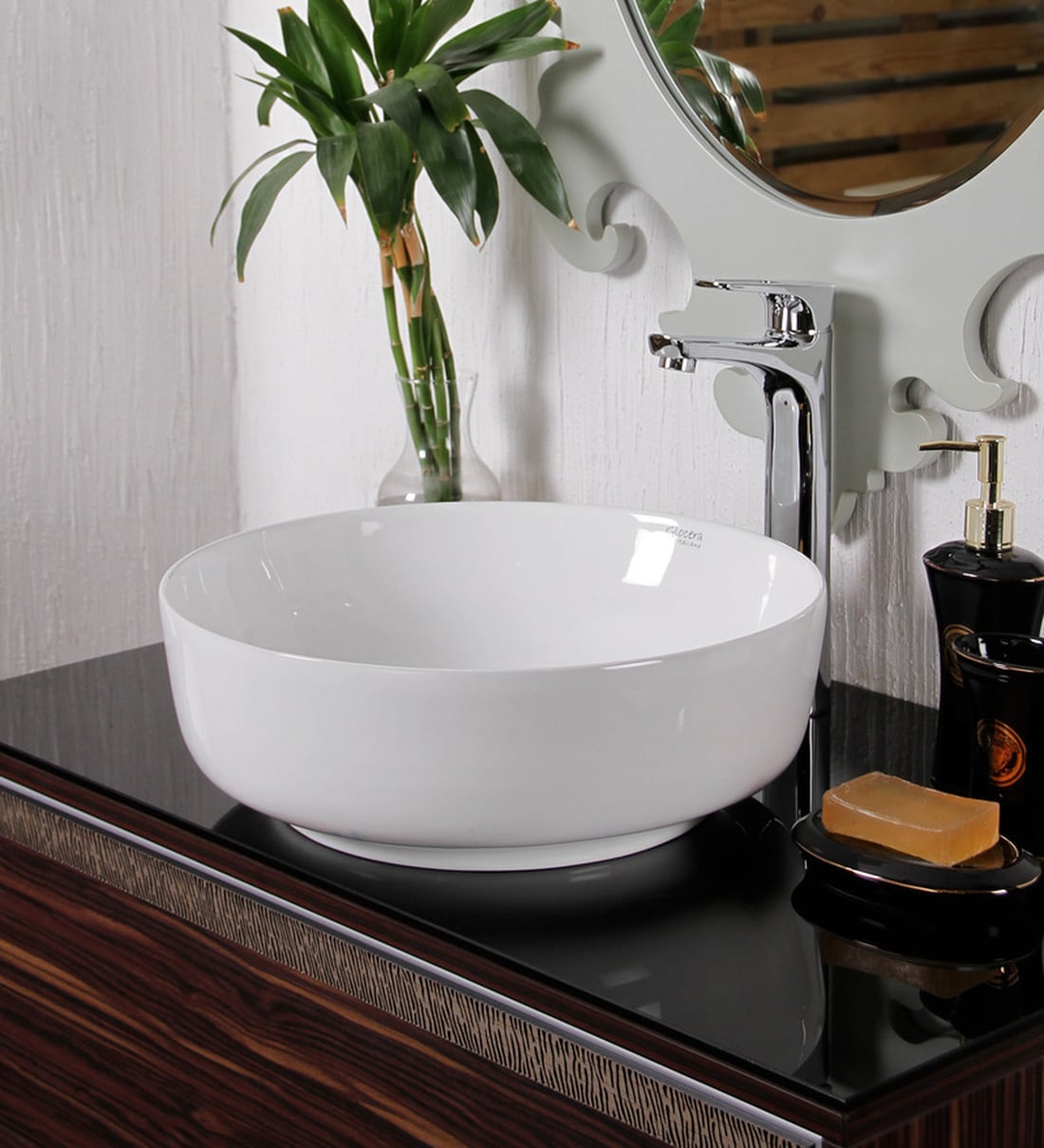 Buy Glocera Cosy White Ceramic Basin Online White Basins White