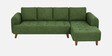 Gladiator Boucle Fabric RHS 6 Seater Sectional Sofa In Sage Brush Colour