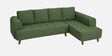 Gladiator Boucle Fabric RHS 6 Seater Sectional Sofa In Sage Brush Colour