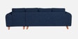 Gladiator Fabric RHS 6 Seater Sectional Sofa In Ink Blue Colour