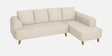 Gladiator Fabric RHS 6 Seater Sectional Sofa In Oat Cream Colour