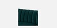 Gleaming Fabric 3 Seater Sofa in Greenish Blue Colour