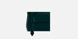 Gleaming Fabric 3 Seater Sofa in Greenish Blue Colour