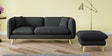 Gloria 3 Seater Sofa in Grey Colour