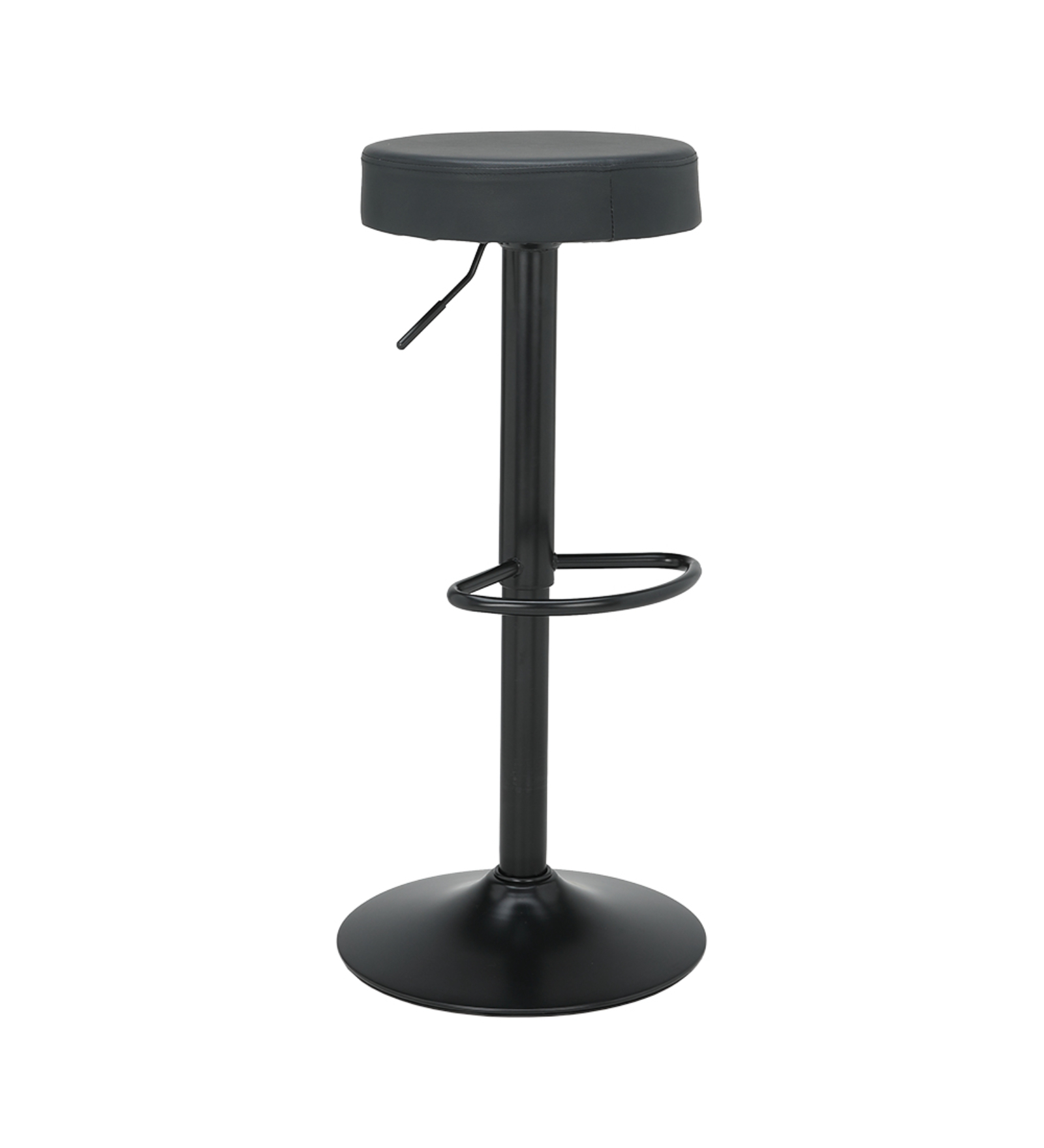 Gladwin Iron Bar Stool In Black Colour