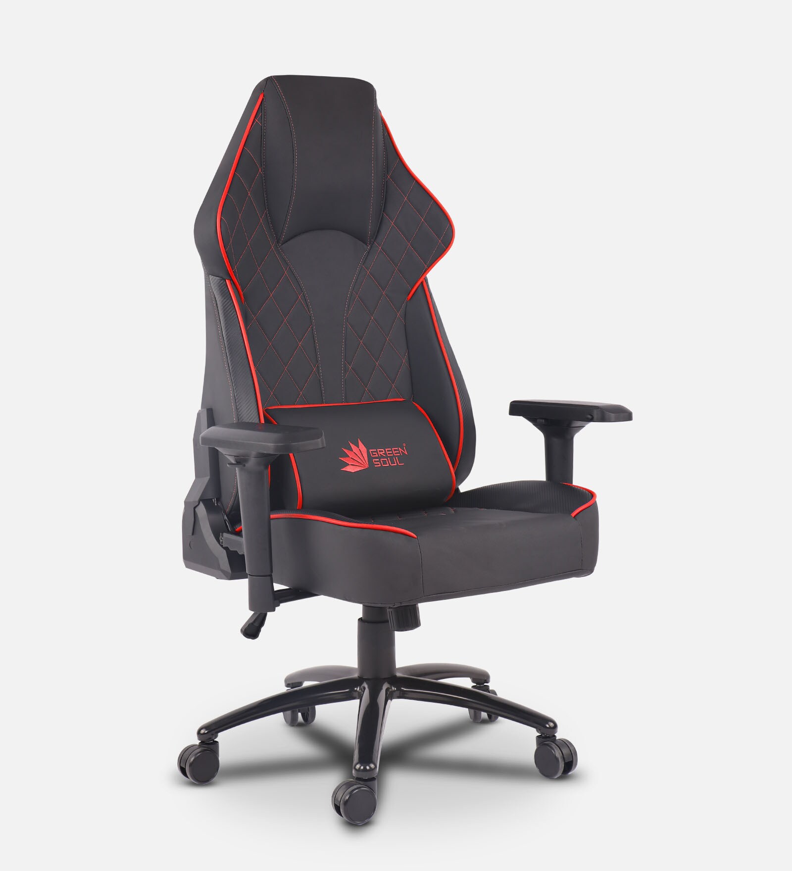 Glance Gaming Chair in Black & Red Colour