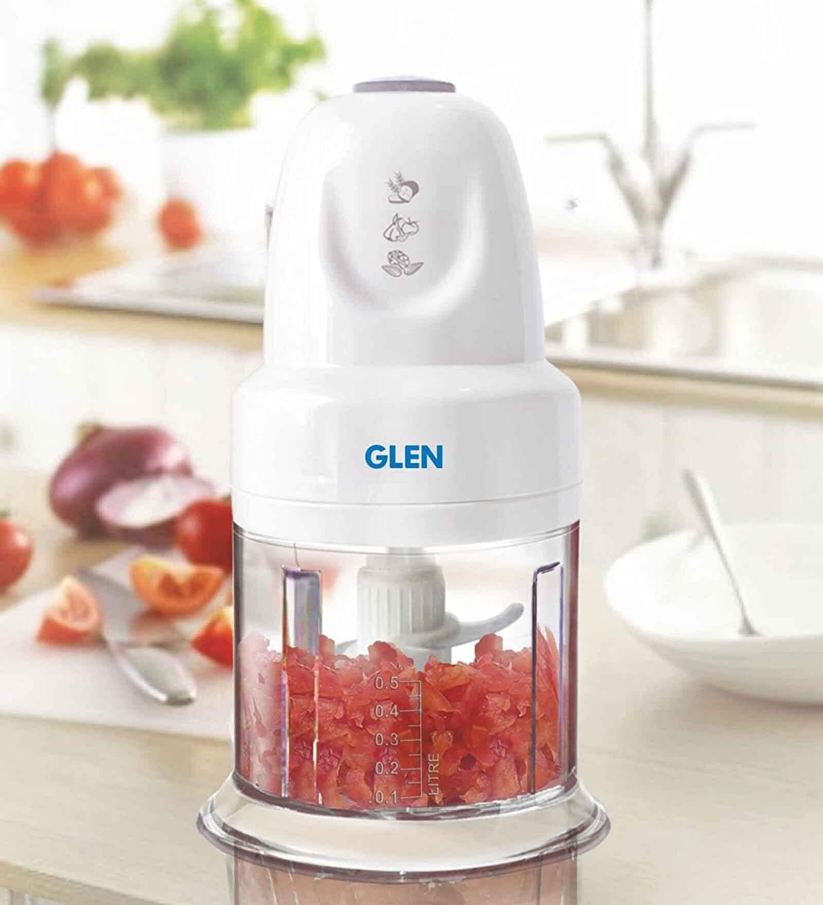 Glen 4043 Turbo Electric Vegetable Chopper (1 chopper 1 Whisker)
