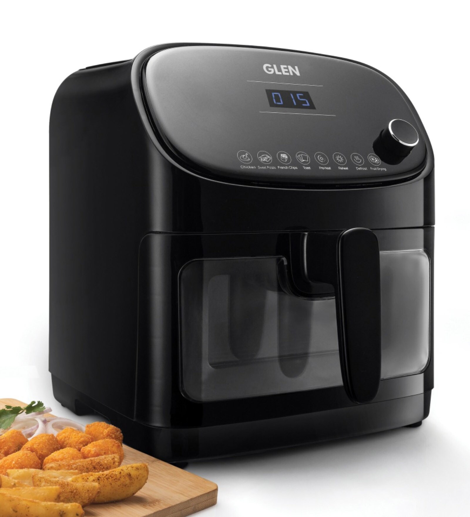 Glen Digital Fryer 3047 1350 Watt 5.5L with 8 Preset Functions