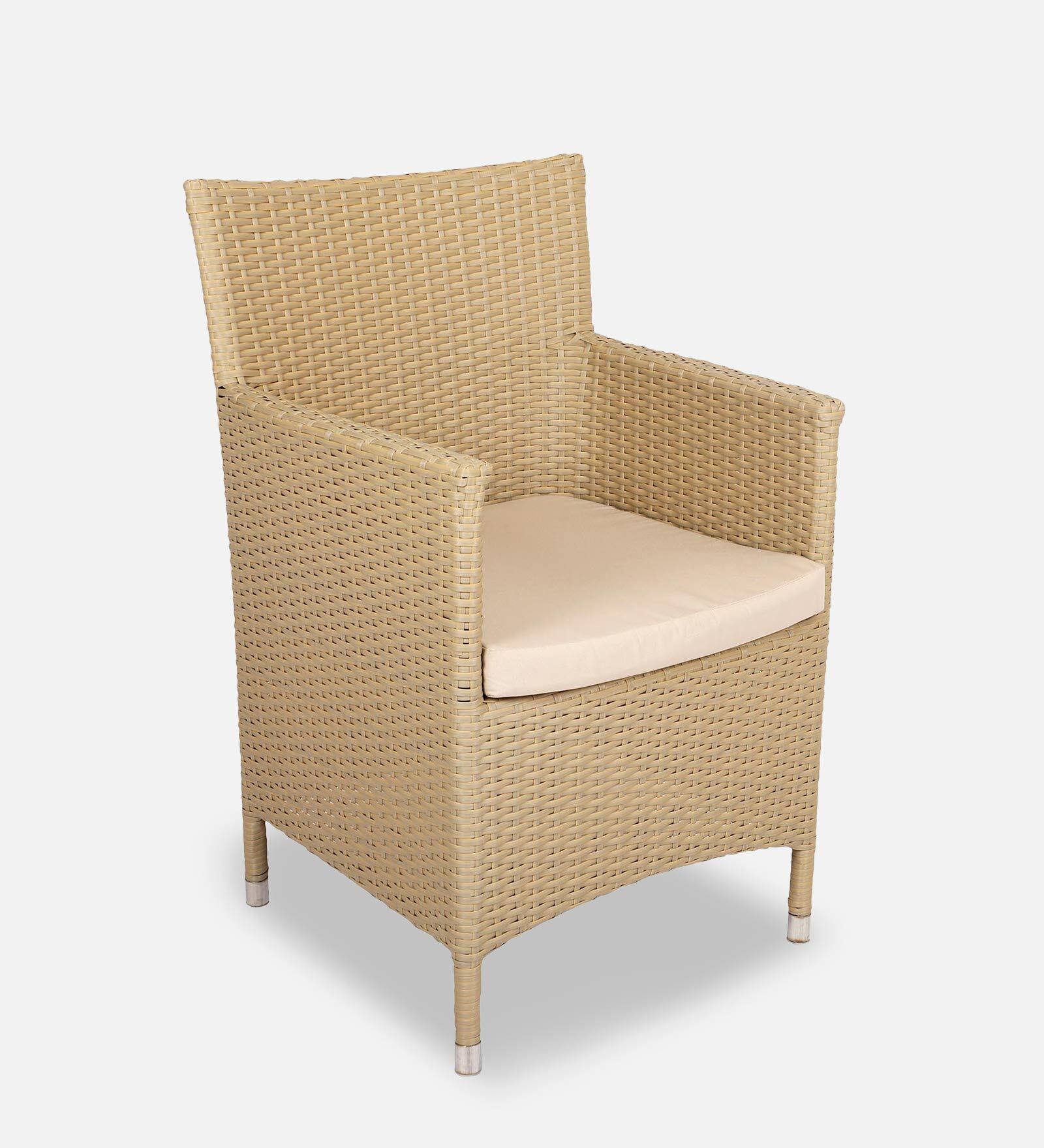 Buy Glen Wicker Patio Chair in Beige Finish at 100 OFF by Ventura
