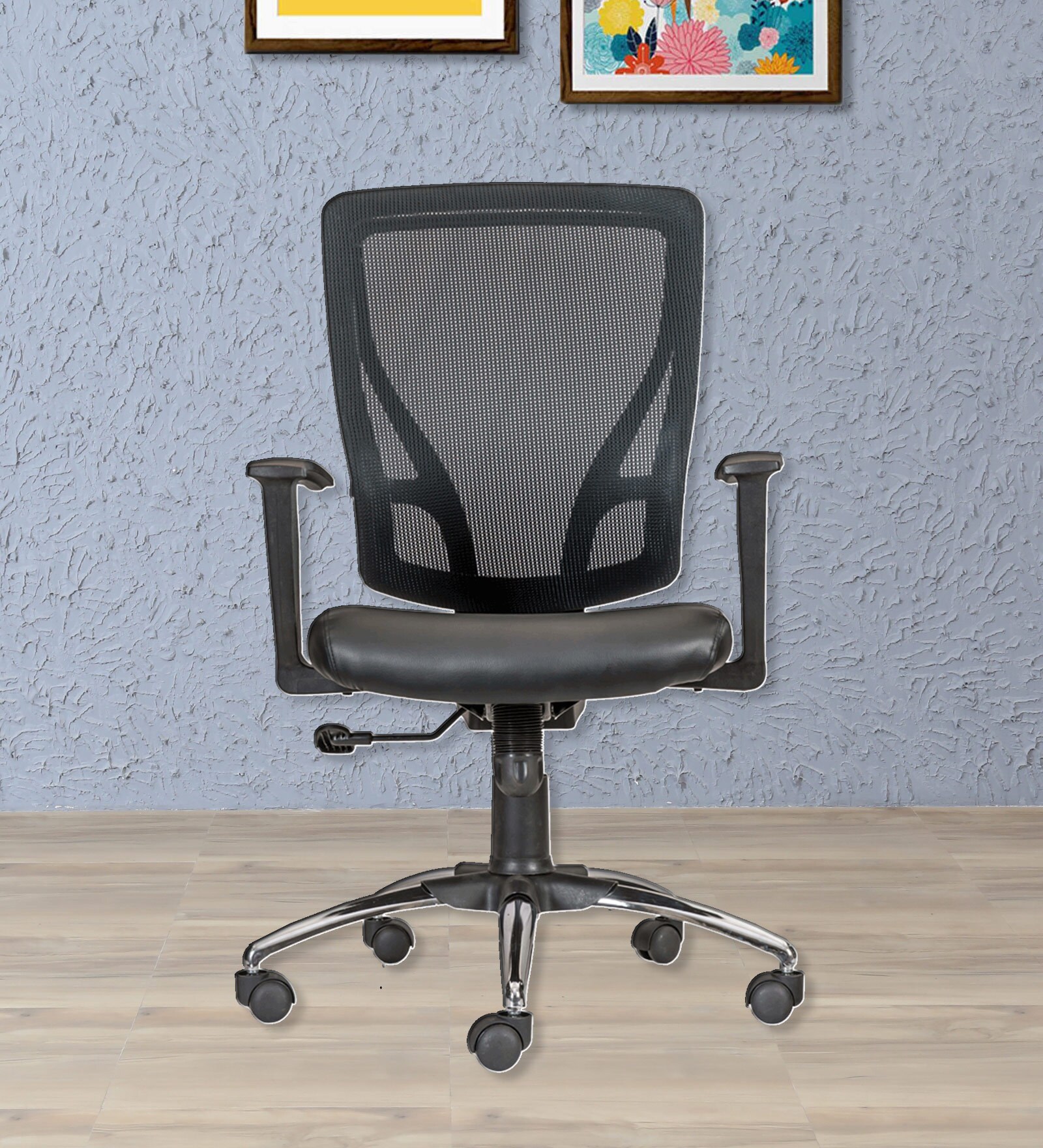 Buy Glory Ergonomic Chair in Black Colour by Durian Online Ergonomic