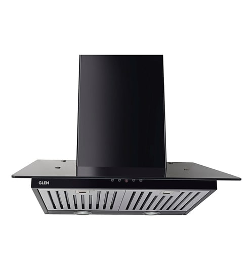 Buy Glen 60 Cm 1000 M3h Designer Chimneys Model No Ch6077bl60