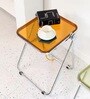 GlacierTray Brown Colour  Side Table
