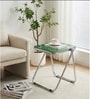 GlacierTray Green Colour Side Table