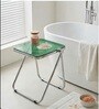 GlacierTray Green Colour Side Table