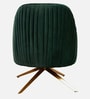 Gladdan Velvet Armchair In Green Colour