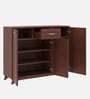 Gladiolus 18- Pairs 3 Door Shoe Racks In Walnut Colour Gladiolus 18- Pairs 3 Door Shoe Racks In Walnut Colour