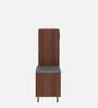 Gladiolus 23- Pairs 3 Door Shoe Racks In Walnut Colour With Seating