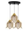 Gladus Gold Metal Cluster Hanging Light