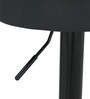 Gladwin Iron Bar Stool In Black Colour