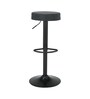 Gladwin Iron Bar Stool In Black Colour