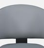 Glamora Leatherette Dinning Chair Set Of 2 In Dark Grey Colour