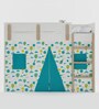 Glamping Kids Bed in Air Balloon Print Colour