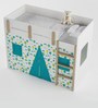 Glamping Kids Bed in Air Balloon Print Colour