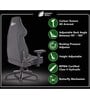 Glance Gaming Chair in Black & White Colour