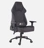 Glance Leatherette Gaming Chair in Black Colour