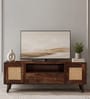 Glasgow Sheesham Wood TVC in Provincial Teak Glasgow Sheesham Wood TVC in Provincial Teak