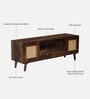 Glasgow Sheesham Wood TVC in Provincial Teak Glasgow Sheesham Wood TVC in Provincial Teak