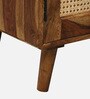 Glasgow Sheesham Wood 2 Door Sideboard In Provincial Teak Finish