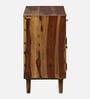 Glasgow Sheesham Wood 2 Door Sideboard In Provincial Teak Finish