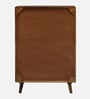 Glasgow Sheesham Wood Bar Cabinet In Provincial Teak Finish