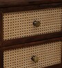 Glasgow Sheesham Wood Bedside Table In Provincial Teak Finish