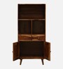Glasgow Sheesham Wood Book Shelf In Provincial Teak Finish