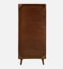 Glasgow Sheesham Wood Book Shelf In Provincial Teak Finish
