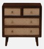 Glasgow Sheesham Wood Chest Of Drawers In Provincial Teak Finish