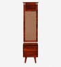 Glasgow Sheesham Wood Dresser In Honey Oak Finish With Mirror