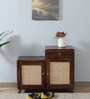 Glasgow Sheesham Wood Shoe Rack In Provincial Teak Finish