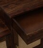 Glasgow Sheesham Wood Shoe Rack In Provincial Teak Finish