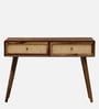 Glasgow Sheesham Wood Study Table In Provincial Teak Finish