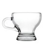 Malcolm 125ml Transparent (Set of 6) Glass Tea Cup
