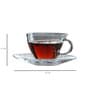 Cleary 230ML (Set of 6) Cup with Saucer
