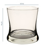 350 ML Tango Rock Whisky Glasses Set of 6